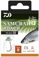 Daiwa Vorfachhaken Samurai Weissfischhaken Hakengröße 8