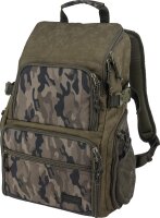 Spro Rucksack Double Camouflage Back Pack inkusive 4...