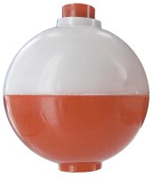 Jenzi Wasserkugel rund Weiß/Rot ø45mm