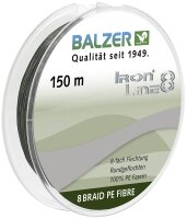 Balzer Schnur Iron Line 8 Länge 150m, ø 0,18mm