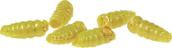 Berkley Powerbait Micro Power Maggots Farbe Gelb