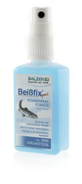Balzer Angel-Lockstoff Beißfix Spezi Power-Spray Aroma Forelle