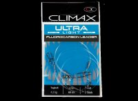 Climax Ultra Light Leader Flourocarbon Länge 60cm, Tragkraft 4,2kg, Inhalt 2
