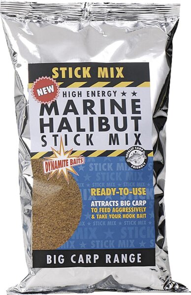 Dynamite Baits Marine Halibut Range Stick Mix Inhalt 1000g Stick-Mix