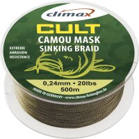 Climax Cult Carp Camou-Mask sinking Braid Länge 500m...