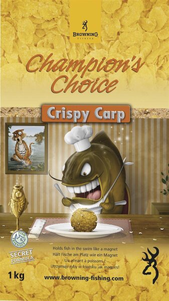 Browning Grundfutter Crispy Carp Inhalt 1kg