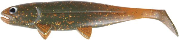 Jackson Gummifisch The Fish Farbe Motoroil Länge 8cm