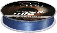 Climax miG 8 Braid rundgeflochten Farbe Blau 275m...