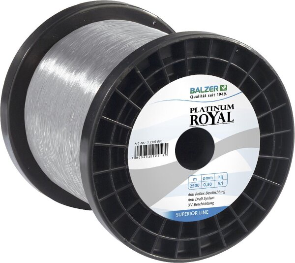 Balzer Schnur Platinum Royal Großspule Länge 2500m ø 0,35mm