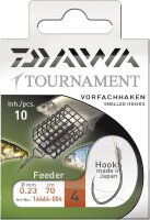 Daiwa Vorfachhaken Tournament Feeder Länge 70cm Hakengröße 10