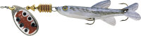 Mepps Spinner Aglia mit Fisch Silber Größe 4