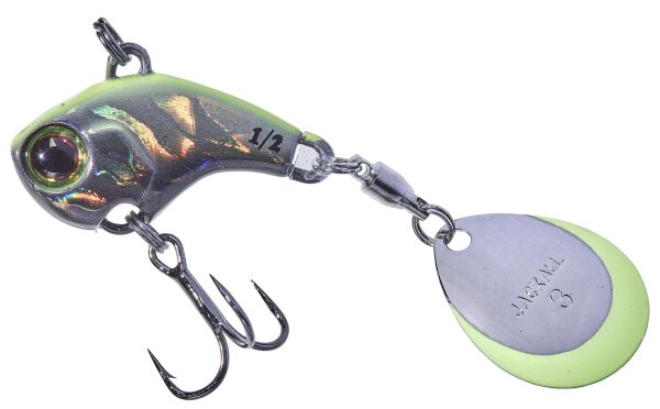 Illex Deracoup 3/4oz Silver Chartreuse Back 21g