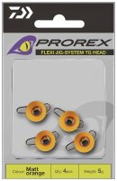 Daiwa Prorex TG Flex Jig System Set Farbe Fluo-Orange, Gewicht 9,0g