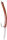 Eisele Loom Gummi-Makks mit Glitter Farbe Japanrot mit Loom Hakengröße 6/0
