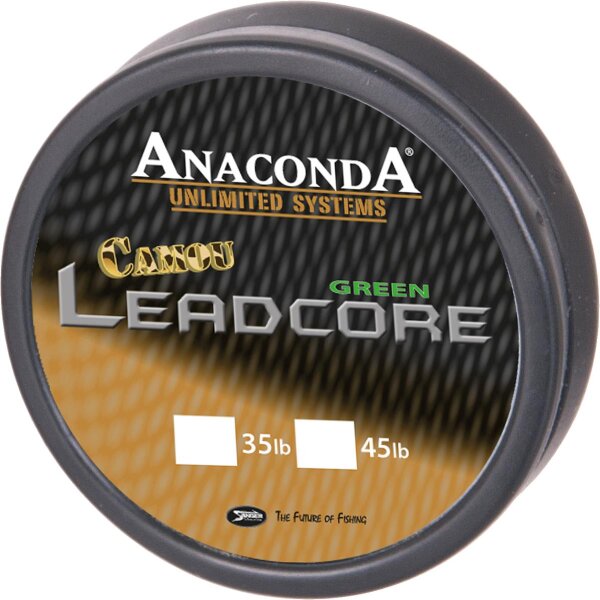 Anaconda Vorfachmaterial Camou Länge 10m Tragkraft 45lb Farbe Grün