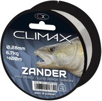 Climax Zielfischschnur Zander Länge 450m ø0,24mm