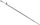 Pelzer Stainless Steel Bank Stick Ultra Slim Länge 30-50cm