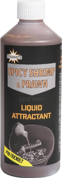 Dynamite Baits Liquid Attractant Spicy Shrimp / Prawn Inhalt 500ml
