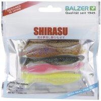 Balzer Shirasu Shad-Sortiment Suki Swimmer Set 3 - 5 x 10cm