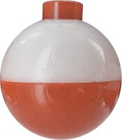 Jenzi Wasserkugel rund Weiß/Rot ø30mm