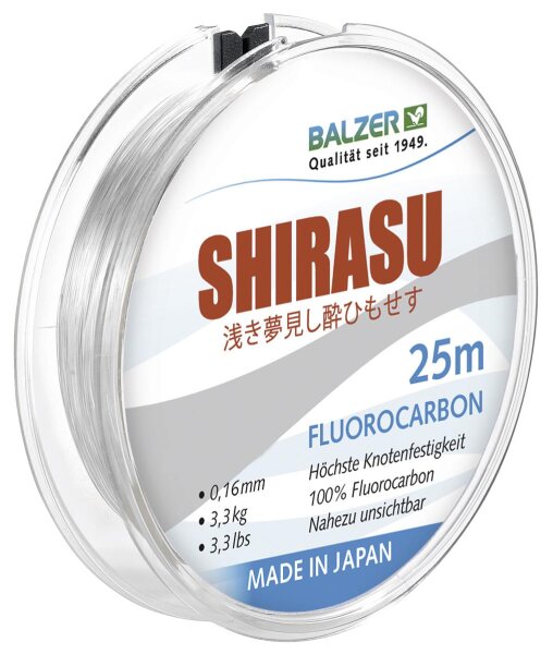 Balzer Schnur Shirasu Fluorocarbon Länge 5m ø 1,20mm
