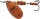 Mepps Spinner Aglia Fluo Orange Größe 3