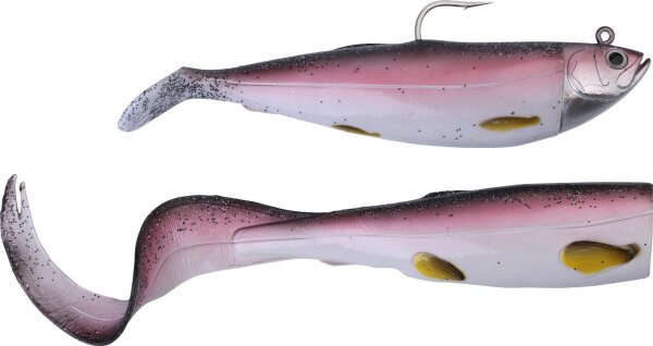 Savage Gear Cutbait Herring Paddle & Curl Tail Combo Coalfish Länge 25cm Gewicht 460g