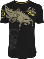Hotspotdesign  T-Shirt Fishing Mania CatFish Konfektionsgröße M