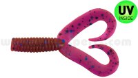 Shad Expert Doppelschwanztwister 3" Farbe Crawfish...
