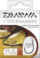 Daiwa Vorfachhaken Tournament Karpfen Hakengröße 2