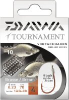 Daiwa Vorfachhaken Tournament Brassen Hakengröße 4