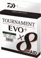 Daiwa Schnur Tournament X8 Braid Evo+ Dunkelgrün 270m Länge 270m Ø0,20mm