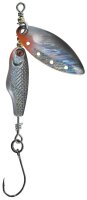 Jenzi Spinner Phantom-F Fish-Spinner mit Einzelhaken Farbe E