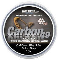 Savage Gear Carbon 49 Edelstahlvorfach ø 0,48mm