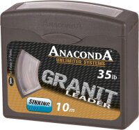 Anaconda Vorfachmaterial Granit Länge 10m Tragkraft...