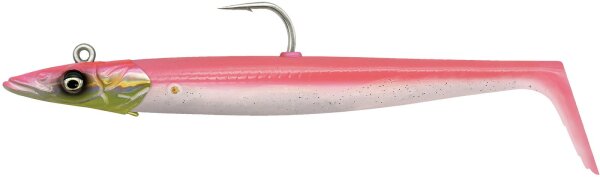 Savage Gear Shad Sandeel V2 Farbe Pink Pearl Silver Gewicht 46g