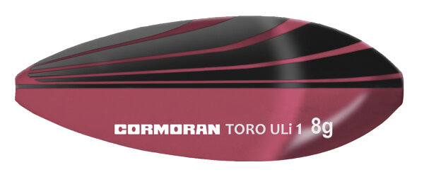 Cormoran Blinker Toro ULi 1 Innerline Trout Spoon Terracotta/Chartreu Länge 4,4cm Gewicht 8g