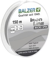Balzer Iron Line Micro Spin Länge 150m, Ø 0,05mm