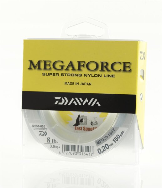 Daiwa Monofilschnur Megaforce 135m/0,20mm