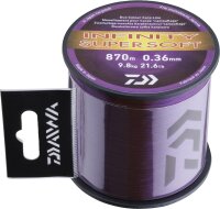 Daiwa Schnur Infinity Super Soft Farbe Purple Länge...