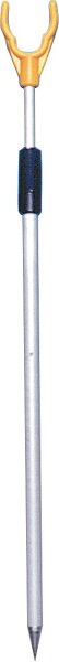 Dream Tackle Erdstab mit U-Ablagekopf teleskopierbar Länge 65-105cm