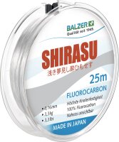 Balzer Schnur Shirasu Fluorocarbon Länge 25m ø 0,35mm