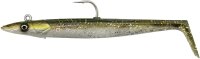 Savage Gear Shad Sandeel V2 Big Game Farbe Green Silver...