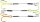 Balzer Shirasu 1x7 UV STinger Rigs mit Clip 3 Farben Länge 11,5cm