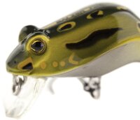 Balzer Shirasu Frosch-Wobbler Bloody Frog 60 FL Oliv-Gelb