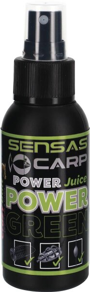 Sensas Power Juice Spray Power Green Sorte Power Green
