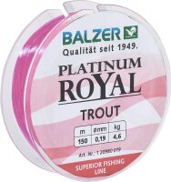 Balzer Schnur Platinum Royal Trout Pink ø 0,22mm