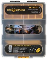 Life - Orange Carp Set Lead Clip Universal