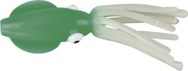 Dream Tackle Octopus-Körper Farbe selbstleuchtend Grün Länge 8cm