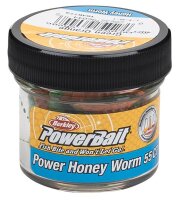 Berkley Powerbait Power Honey Worms Farbe Green Orange
